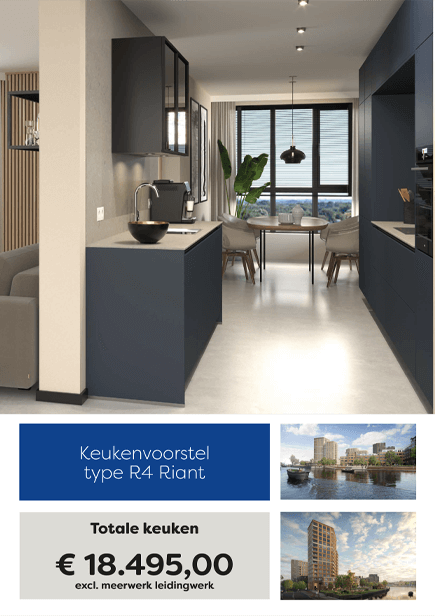 Keukenvoorstel type R4 Riant