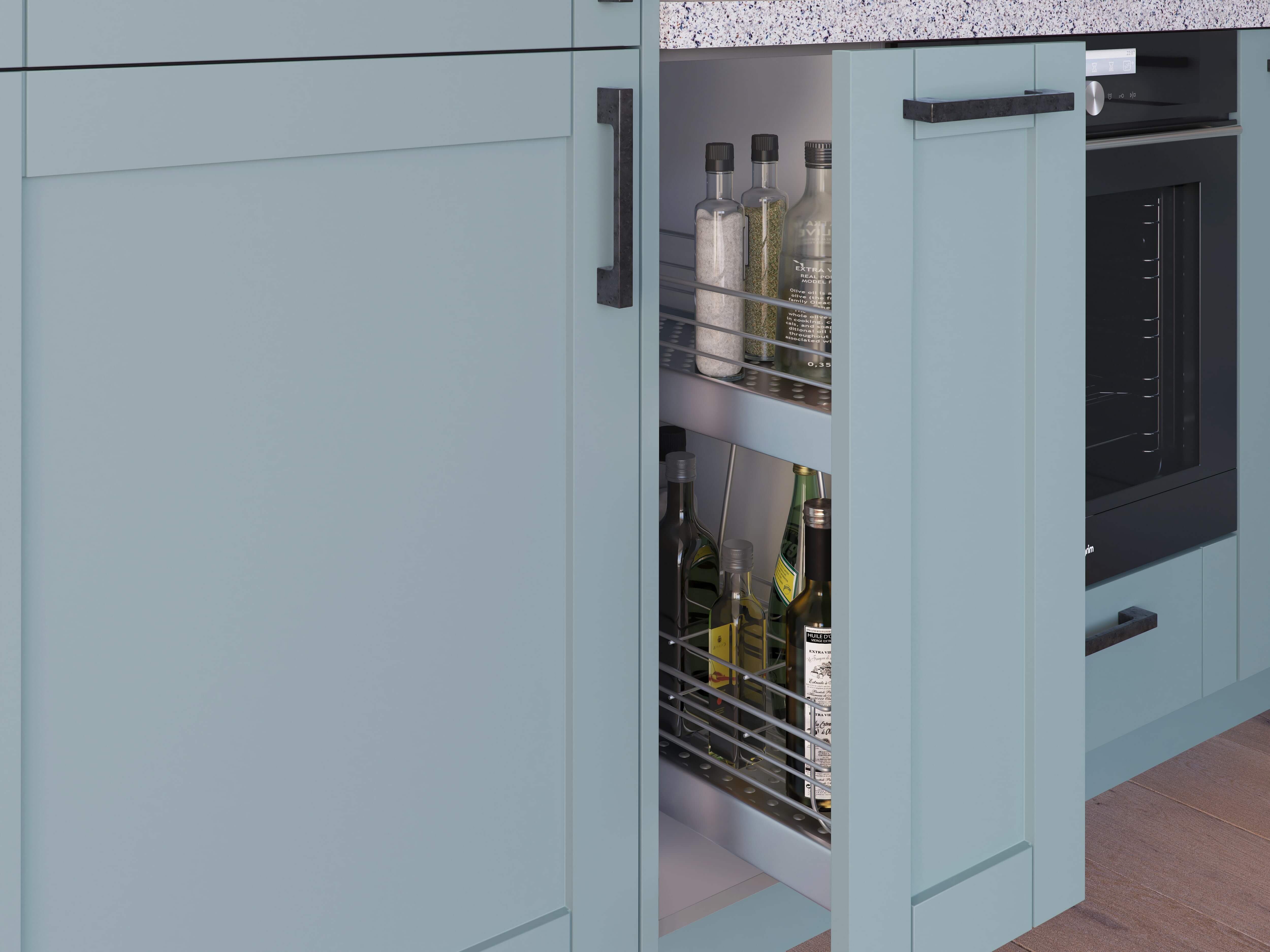 Keuken Romantiek Hemelsblauw