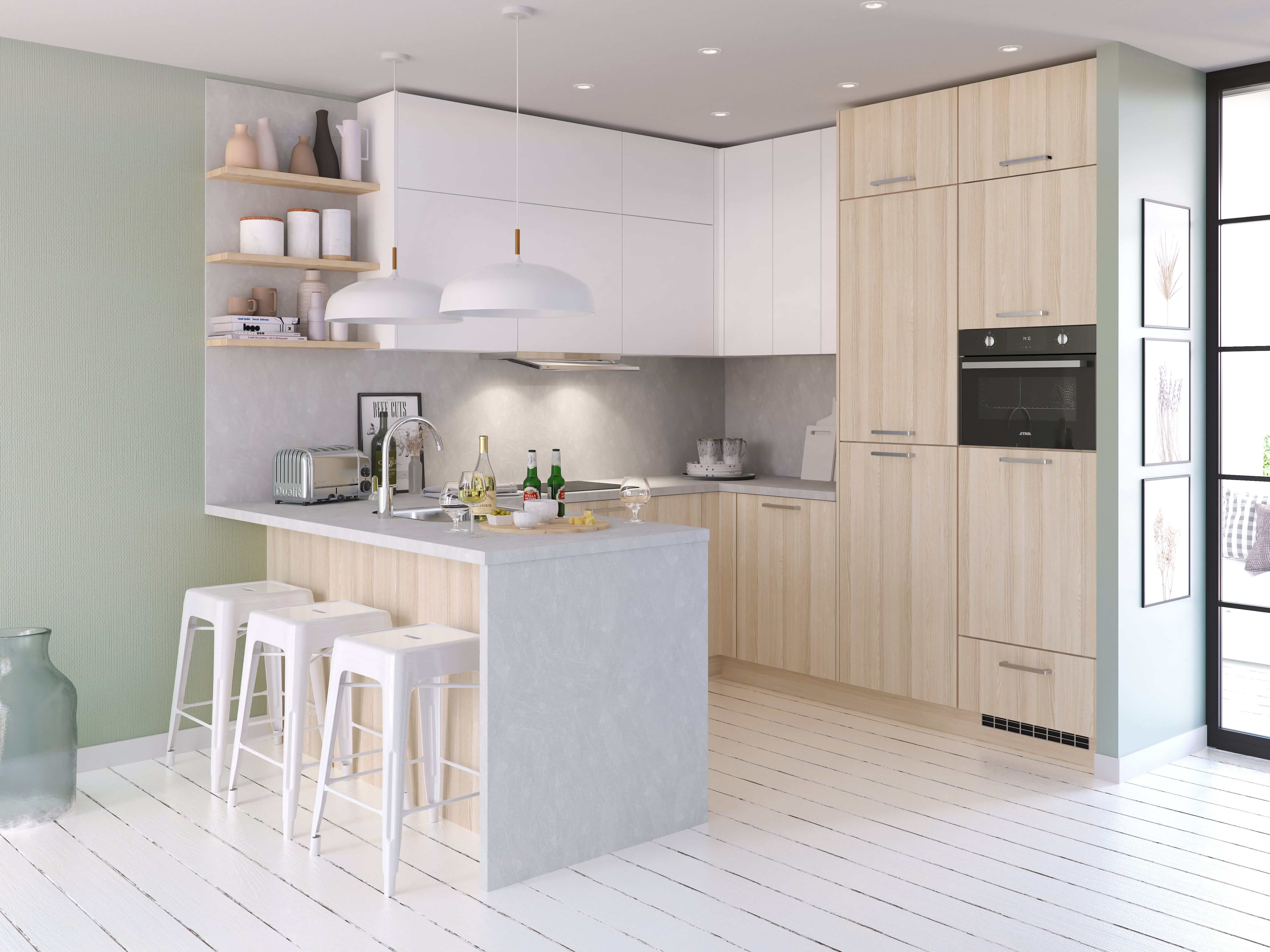 Keuken atlas acacia