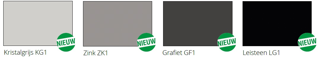 Nieuwe kleuren
