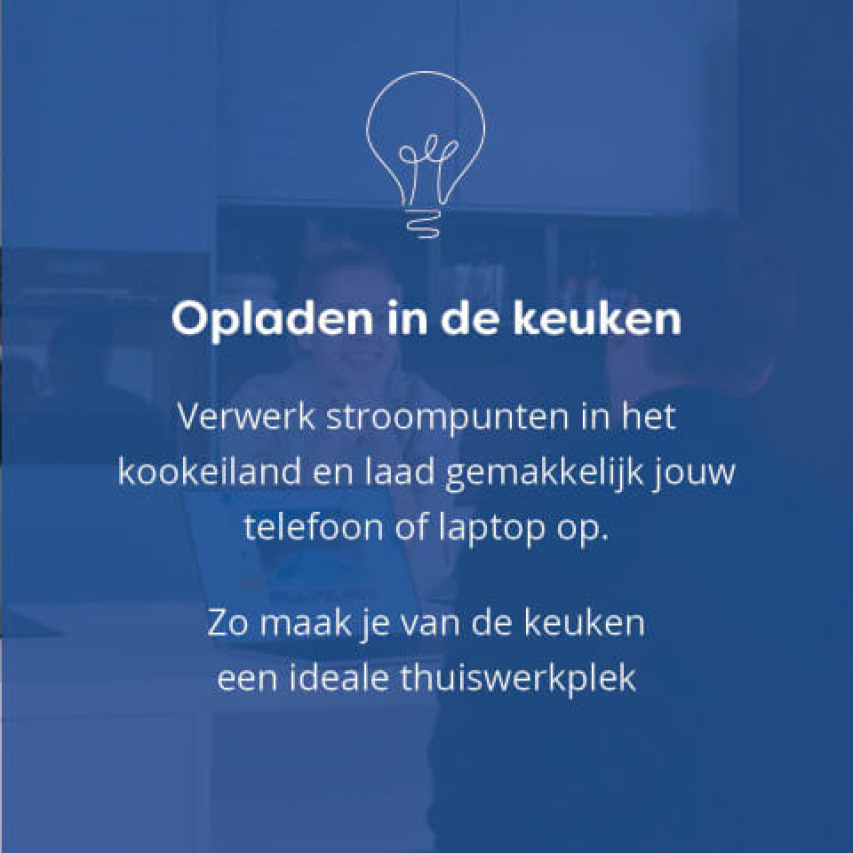 Opladen in de keuken