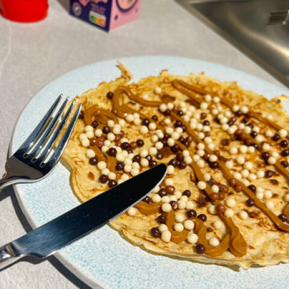 Pannenkoek met speculoos