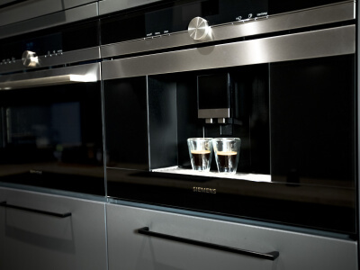 Inbouw koffiemachine