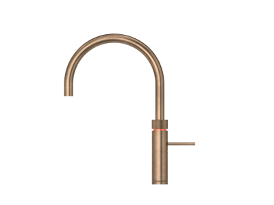 Keuken Quooker Fusion messing patina rond