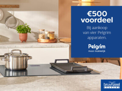 €500 voordeel bij 4 apparaten van Pelgrim