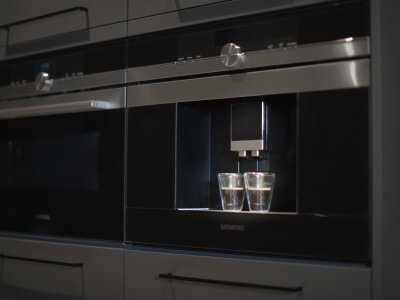 Inbouw koffiemachine