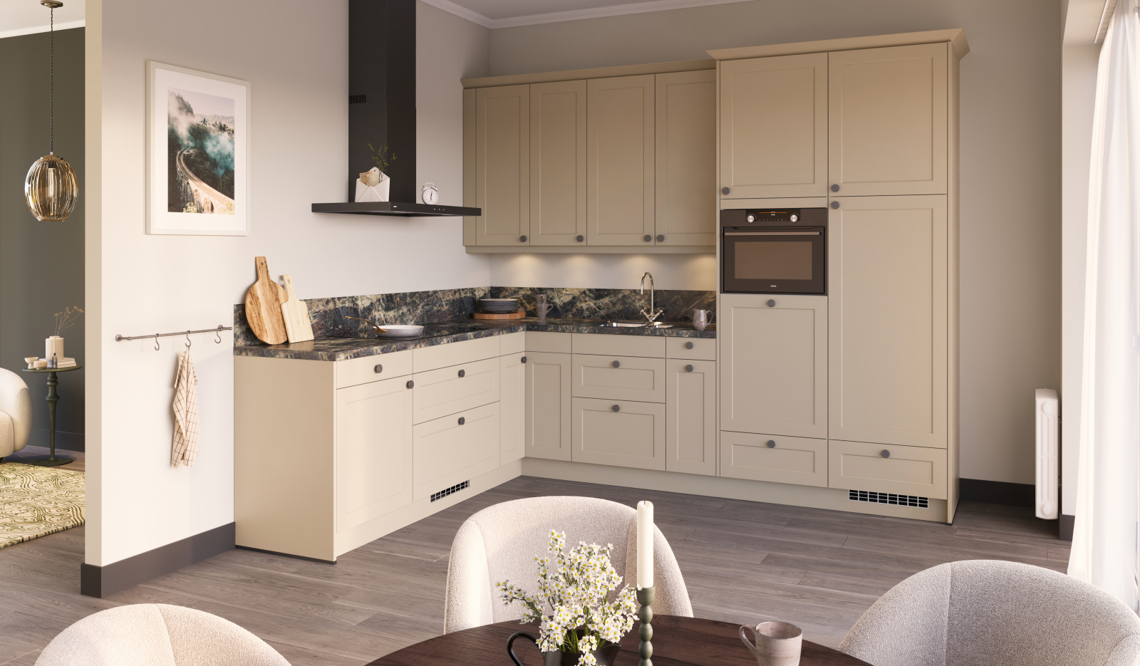 Bruynzeel keuken Allure zandsteenbeige