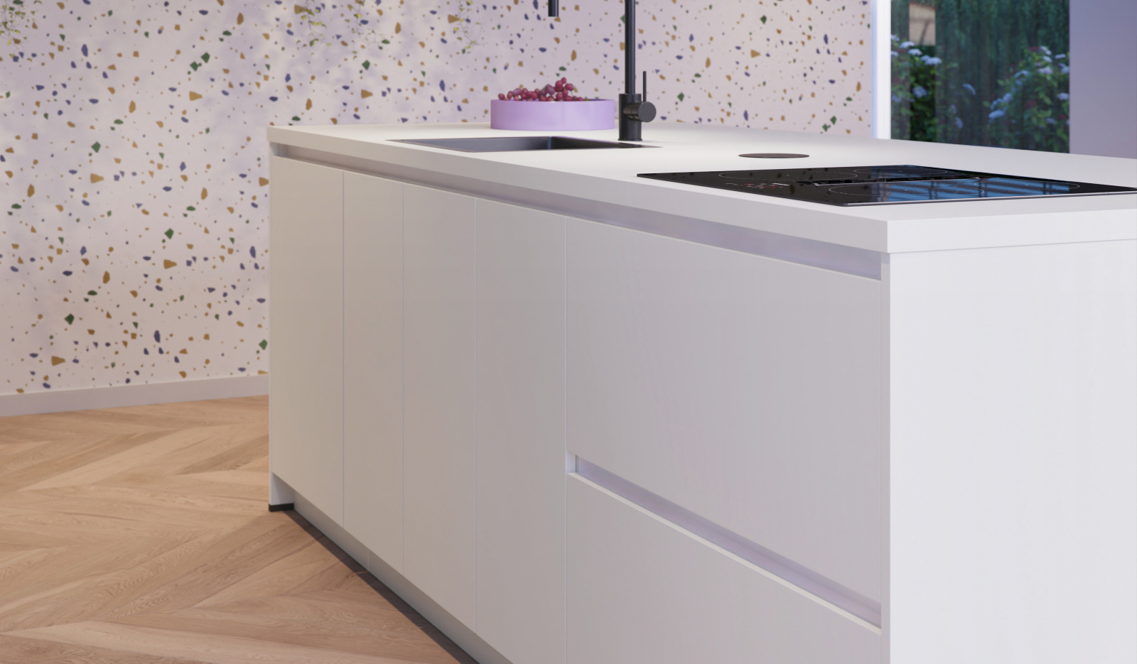 Fingerprintproof kookeiland Fenix