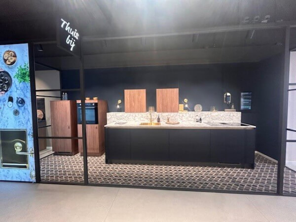 Showroomkeuken Atlas Trend Indigoblauw