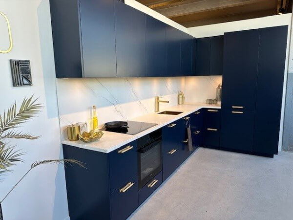 Showroomkeuken Olympia Nachtblauw